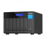 QNAP TVS-H674 NAS Tower Ethernet/LAN csatlakozás Fekete i5-12400 (TVS-h674-i5-32G)
