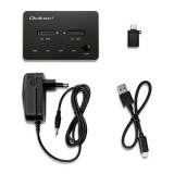 Qoltec 50310 SSD Dokkoló és klónozó állomás (USB 3.1 Type-C - M.2) (50310)