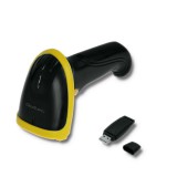 Qoltec 50862 Kézi vonalkódolvasó - Sárga/Fekete (50862)