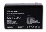 Qoltec 53062 UPS akkumulátor Zárt savas ólom (VRLA) 12 V 7,2 Ah