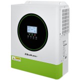Qoltec hibrid napelemes inverter hálózaton kívüli 3500 W | 100 A | 24 V| MPPT | BMS | Wi-Fi opció | Szinusz | Teljesítménytényező 1,0