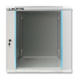 Qoltec Quoltec 19" Fali rack szekrény 12U 600x635mm - Szürke (54485)