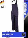 Qualitex BASIC 240 NAVY 100% pamut kantáros munkanadrág - munkaruha