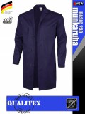 Qualitex BASIC 240 NAVY 100% pamut köpeny - munkaruha