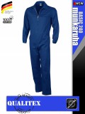 Qualitex BASIC 240 ROYAL 100% pamut kezeslábas overál - munkaruha
