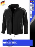 Qualitex PILOT BLACKGREY softshell prémium kabát - munkaruha