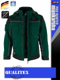 Qualitex PRO 245 GREENBLACK prémium téli bélelt technikai télikabát - munkaruha