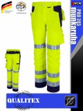 Qualitex PRO 245 HVYELLOW prémium technikai deréknadrág - munkaruha