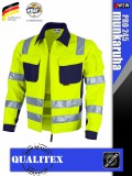 Qualitex PRO 245 HVYELLOW prémium technikai kabát - munkaruha