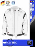 Qualitex PRO 245 WHITEGREY prémium téli bélelt softshell technikai kabát - munkaruha