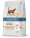QUATTRO CAT Super Premium macskatáp felnőtt macskáknak csirkével 1,5 kg