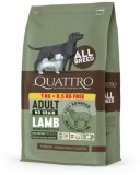 QUATTRO No-Grain ALL BREED ADULT LAMB MONOPROTEIN kutyatáp 1,5 kg
