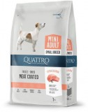 QUATTRO Super Premium MINI BREED ADULT SALMON kutyatáp 7 kg