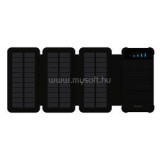 Quazar Be travel 8000mAh szürke napelemes power bank (QZR-PBS1-GY)