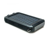 Quazar Q-Solar Cell Power Bank 10000mAh fekete (QZR-PBSP-BL) (QZR-PBSP-BL) - Power Bank