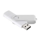 Quazar Smart 2in1 Pendrive 128GB USB3.0+MicroUSB (fehér) (QZR-PE01-128WH)