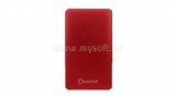 Quazar Spaceship 12000mAh piros power bank (QZR-PB12-RED)
