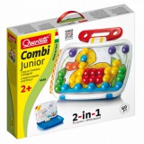 Quercetti: 2 az 1-ben Junior pötyi készlet rajztáblával