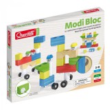 Quercetti "Modi Bloc Premium" fa és műanyag építőjáték 30db (0702) (qu0702) - Fajátékok