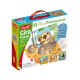 Quercetti: Montessori Giro 4db-os állatos puzzle szett