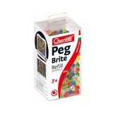 Quercetti: Peg Brite világító kristály pötyi utántöltő szett 180db-os