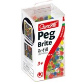 Quercetti: Peg Brite világító kristály pötyi utántöltő szett 180db-os