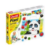 Quercetti: Pixel Junior óriás pötyi - pandás, 40 db-os