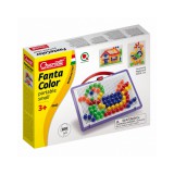 Quercetti: Színes pötyi készlet-kacsa 100db-os