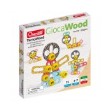 Quercetti: Techo Alakzatok és formák fa építőjáték