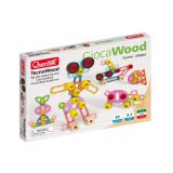 Quercetti: Techo Maxi Alakzatok és formák fa építőjáték