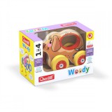 Quercetti "Woody - Kutya" fa gurulós játék (0745) (qu0745) - Fajátékok