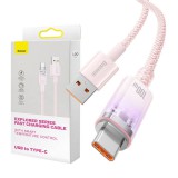 Quick Charge USB-C Baseus 6A, 1m (Pink)