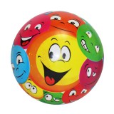 QX Gumilabda nevető arcokkal - 23 cm