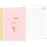 QX Hello Kitty: Jegyzetfüzet különleges borítóval, A5-ös méretű