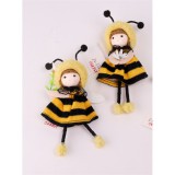 QX IMPEX KFT IRIS dekor akasztós méhecske lány+virág 2 féle szín 17cm