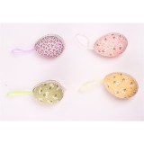 QX IMPEX KFT IRIS dekor akasztós textil tojás virágos 4 féle szín