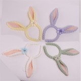 QX IMPEX KFT IRIS dekor hajpánt nyuszifül 4 féle szín 24cm