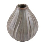 QX IMPEX KFT IRIS dekor kerámia váza gömb zöld 11,5x12,5cm (136418)