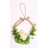 QX IMPEX KFT IRIS dekor kopogtató csibe koszorún 15cm