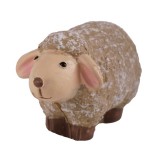 QX IMPEX KFT IRIS dekor műgyanta bárány barna 6x3,8cm (46653)