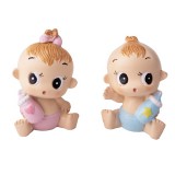 QX IMPEX KFT IRIS dekor műgyanta csecsemő+cumisüveg 2 színben 3,9x6,4cm (46841)