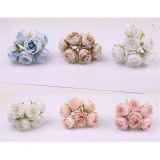 QX IMPEX KFT IRIS dekor rózsa 6 féle szín 4cm