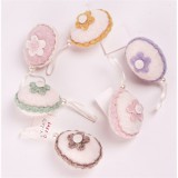 QX IMPEX KFT IRIS dekor textil tojás+virág 6 szín (68849)