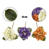 QX IMPEX KFT IRIS dekor virág hortenzia szálas 3 szín (502303)