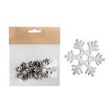 QX IMPEX KFT Iris fa hópihe 12db fehér 4*4 cm