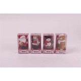 QX IMPEX KFT IRIS kerámia karácsonyi figurák 4,5 x 8,5 cm