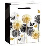 QX IMPEX KFT IRIS matt papírtasak hot stamp gyermekláncfű 11 x 14cm (370566)