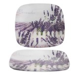 QX IMPEX KFT IRIS üveg tál levendula minta 20cm