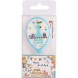 QX Lufi formájú születésnapi számgyertya kisfiúnak- 1