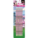 QX Minni egér: Radírvégű grafitcezuza készlet, 5 db-os - HB